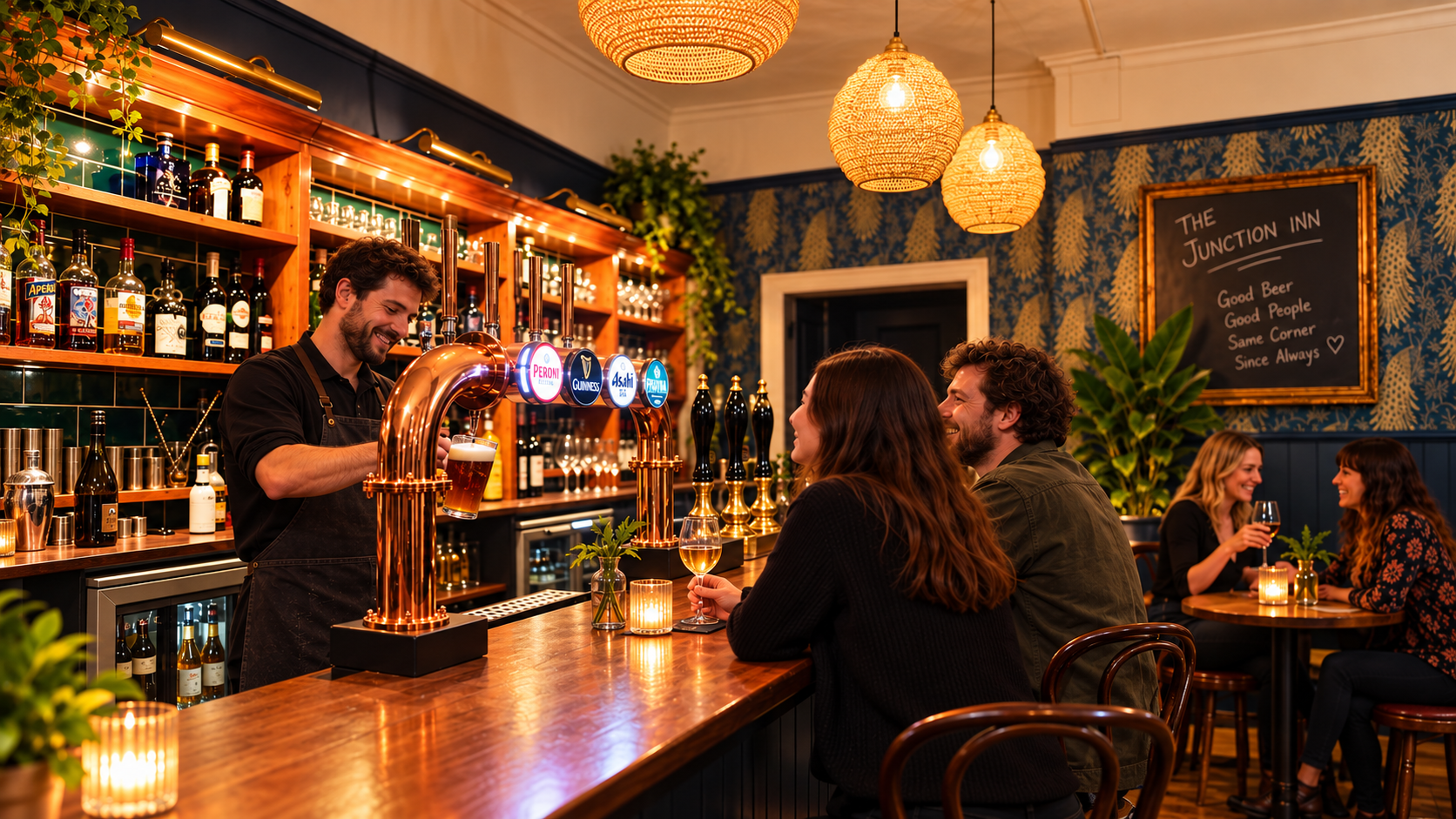 Inside The Junction Inn